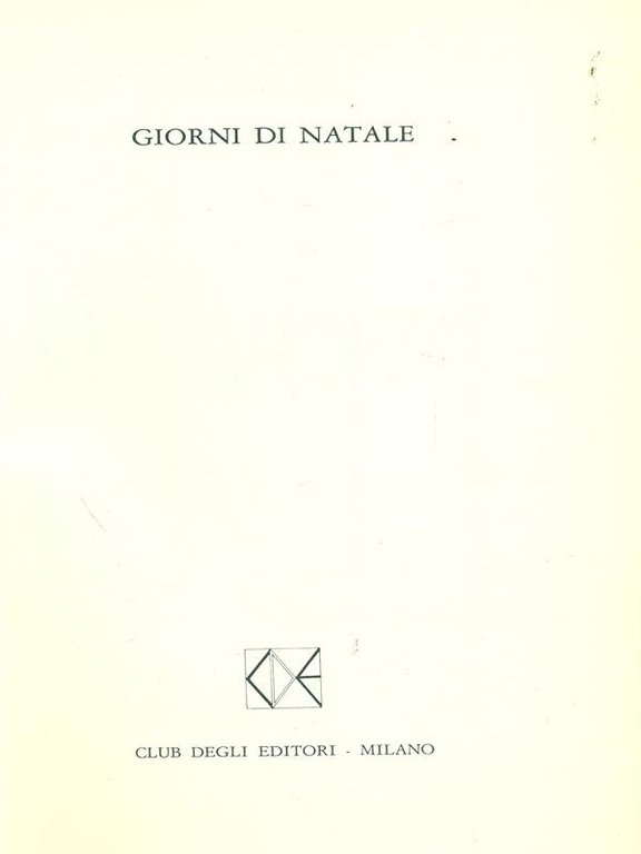 Giorni di Natale