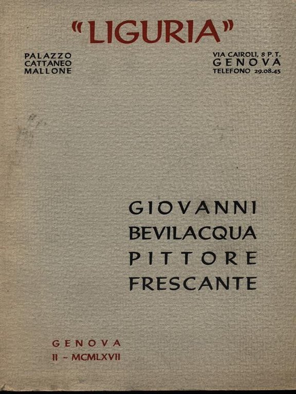 Giovanni Bevilacqua pittore frescante