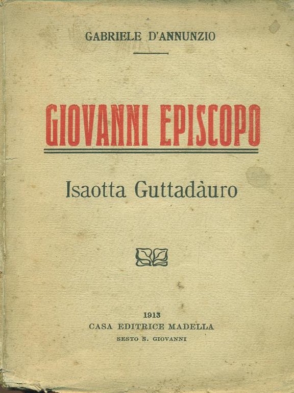 Giovanni episcopo - Isaotta Guttadauro
