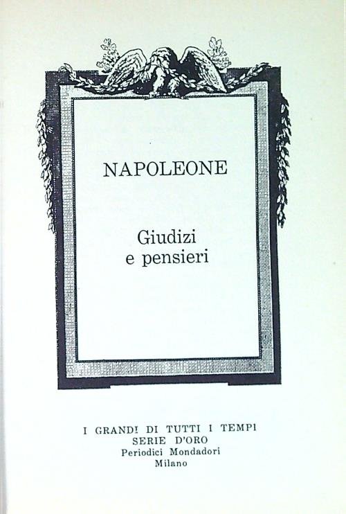 Giudizi e pensieri