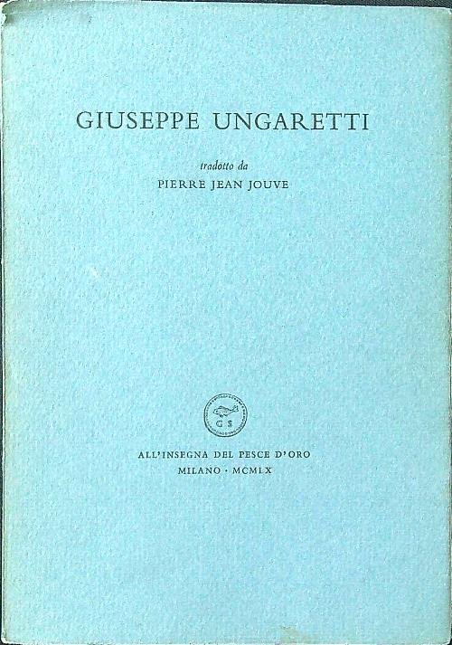 Giuseppe Ungaretti