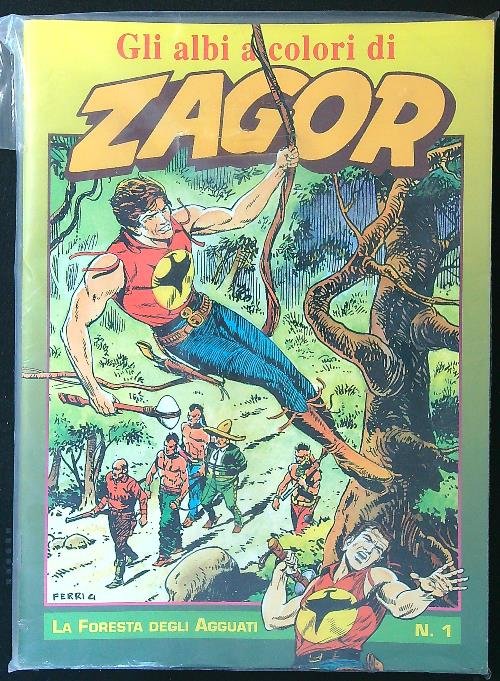 Gli albi a colori di Zagor 4 vv