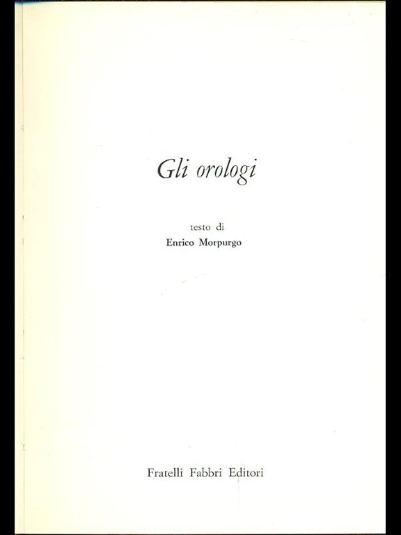 Gli orologi | Immagine Gallery 2