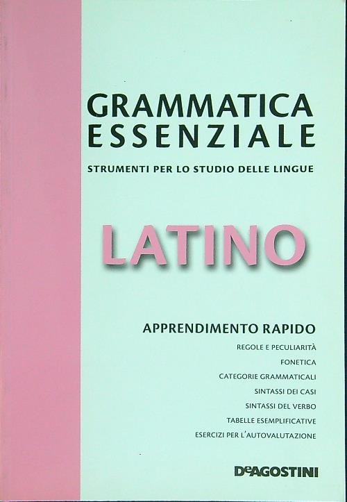 Grammatica essenziale Latino