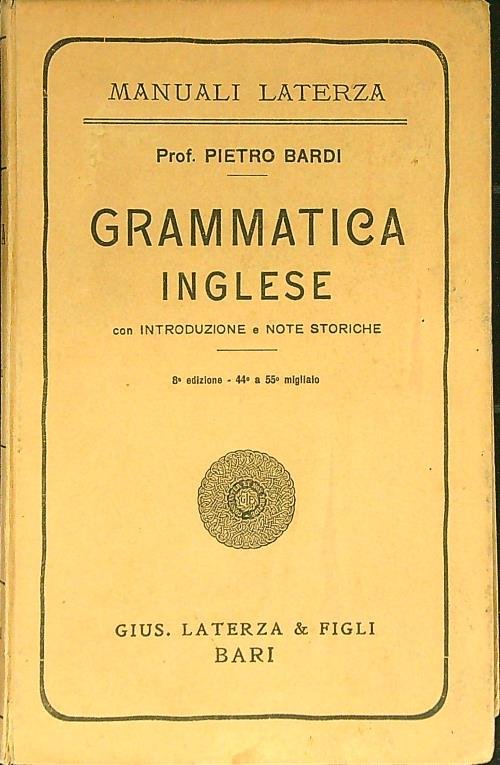Grammatica inglese