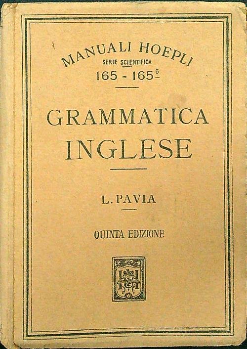 Grammatica inglese