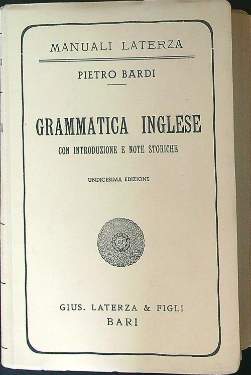 Grammatica Inglese