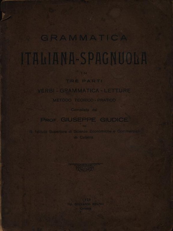 Grammatica Italiana-Spagnuola