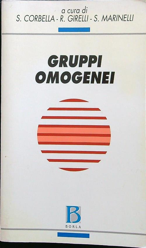 Gruppi omogenei