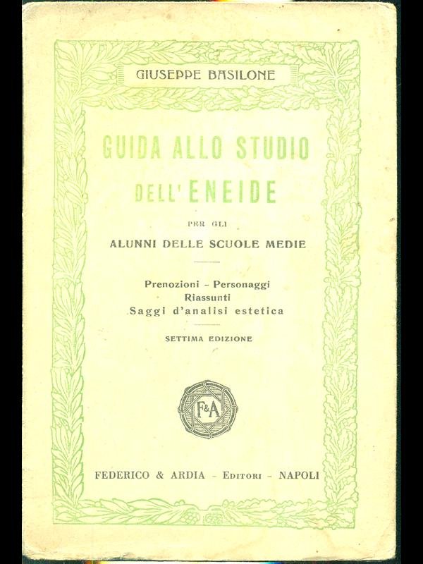 Guida allo studio dell'Eneide | Immagine principale