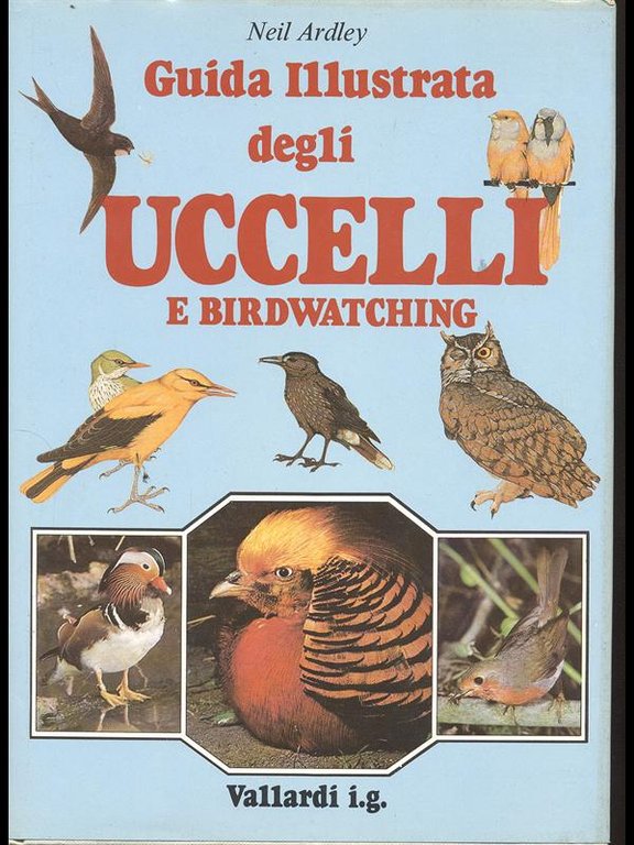 Guida illustrata degli uccelli e birdwatching