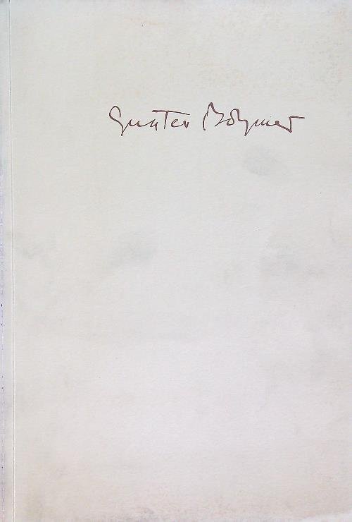 Gunter Bohmer. Dal paesaggio naturale al paesaggio interiore.