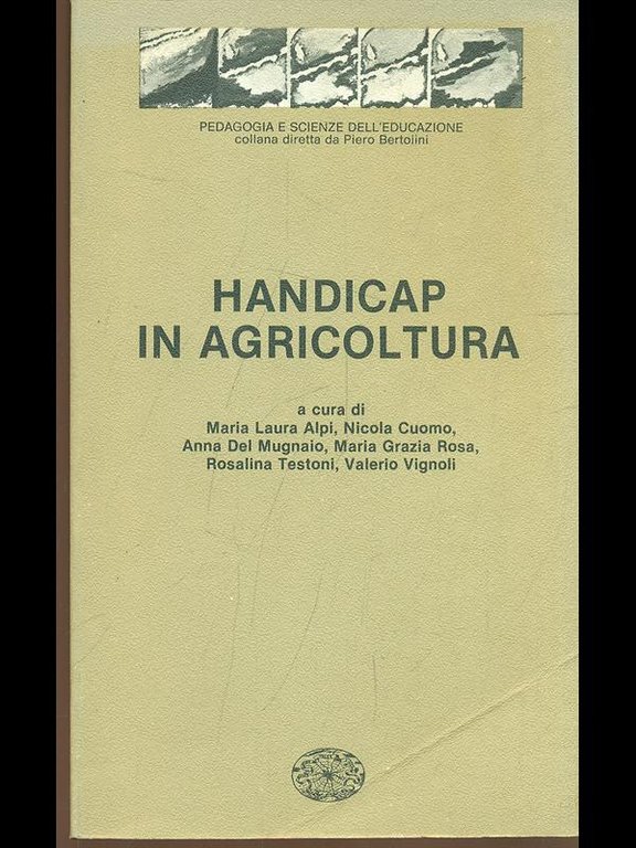 Handicap in agricoltura