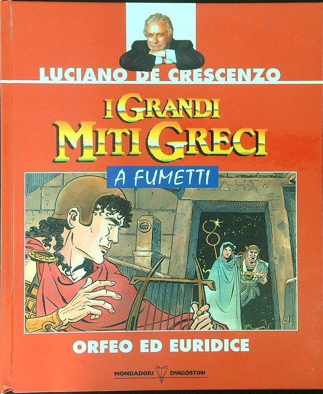 I grandi miti greci a fumetti Orfeo ed Euridice