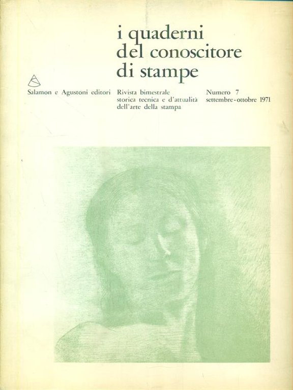 I quaderni del conoscitore di stampe 7/settembre-ottobre 1971