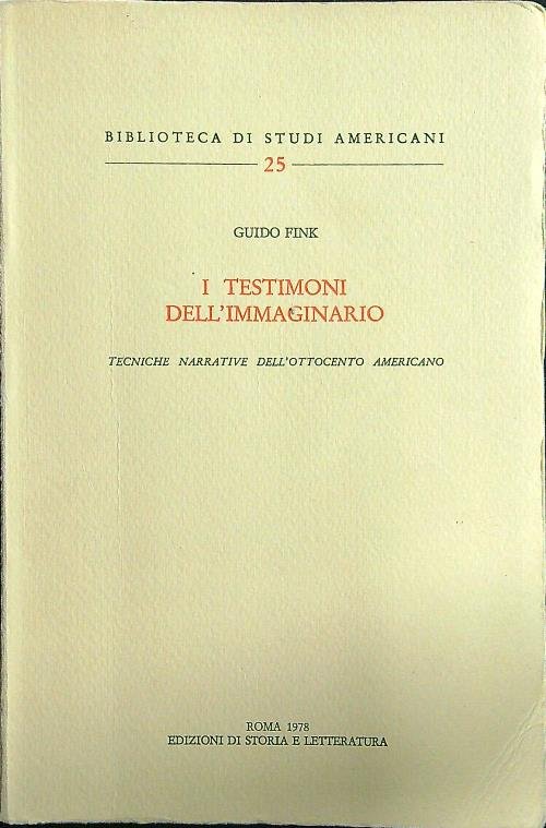I testimoni dell'immaginario