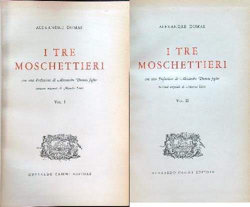 I tre moschettieri 2vv