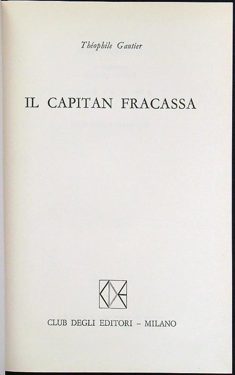 Il capitan Fracassa