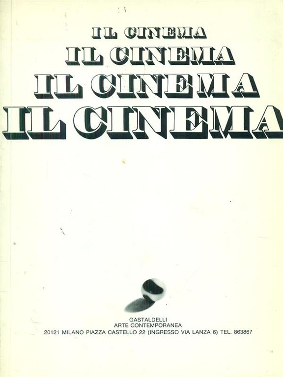 Il cinema n. 1
