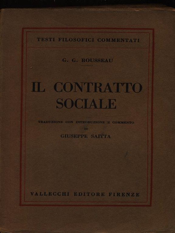 Il contratto sociale