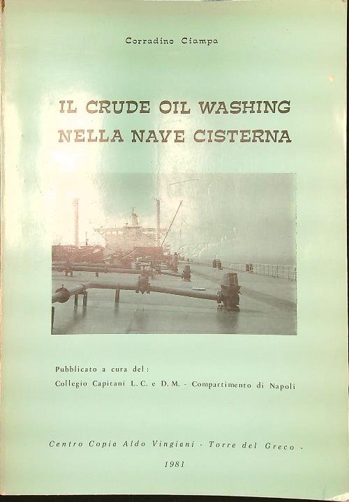 Il crude oil washing nella nave cisterna