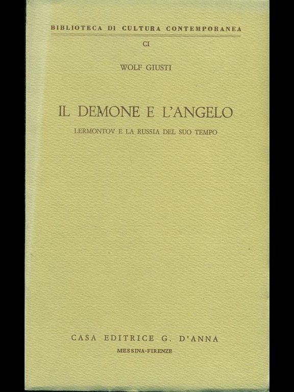 Il demone e l'angelo