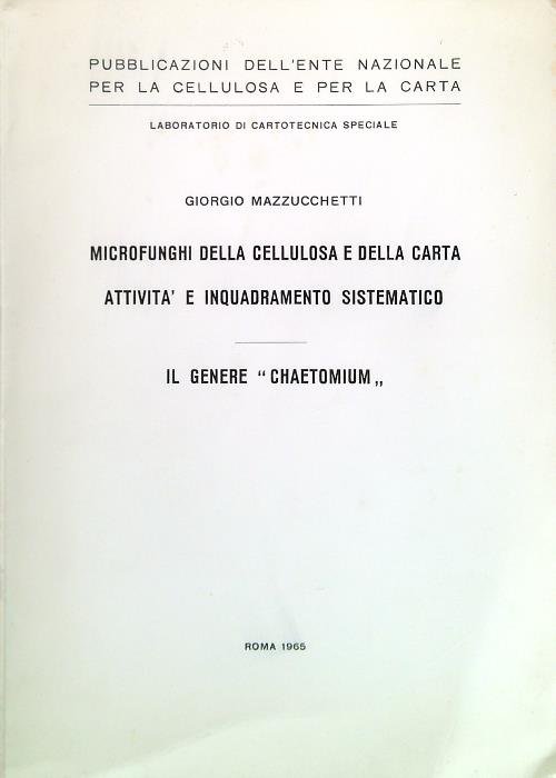 Il genere Chaetomium