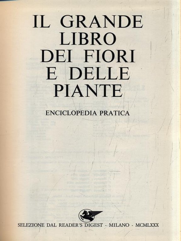 Il Grande Libro dei Fiori e delle Piante