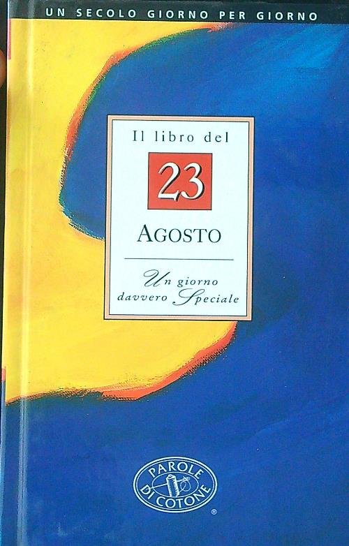 Il libro del 23 agosto | Immagine principale