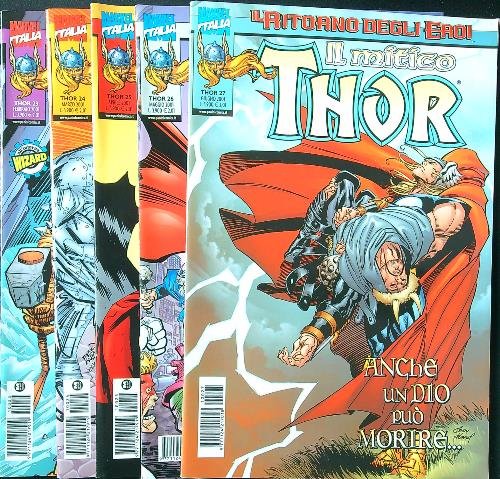 Il mitico Thor dal n. 23 al n. 27/2001