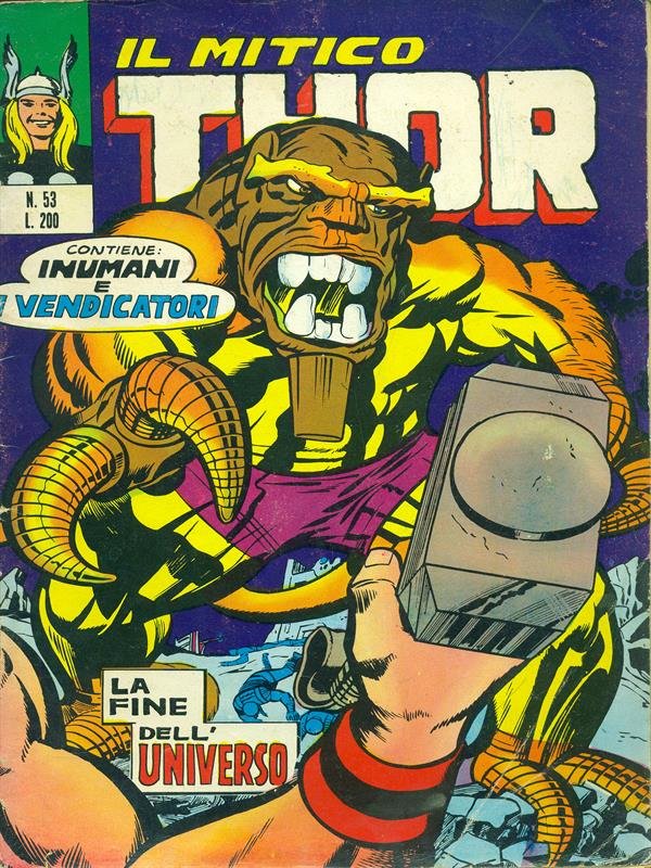 Il mitico Thor n.53 - 10 aprile 1973
