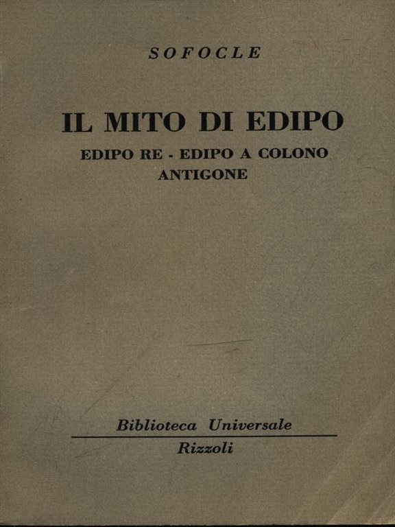 Il mito di Edipo