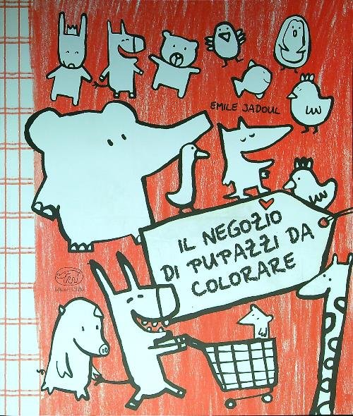 Il negozio di pupazzi da colorare