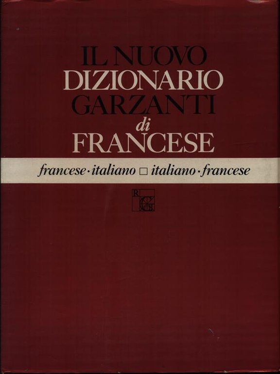 Il nuovo dizionario Garzanti di francese
