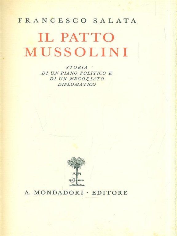 Il patto Mussolini