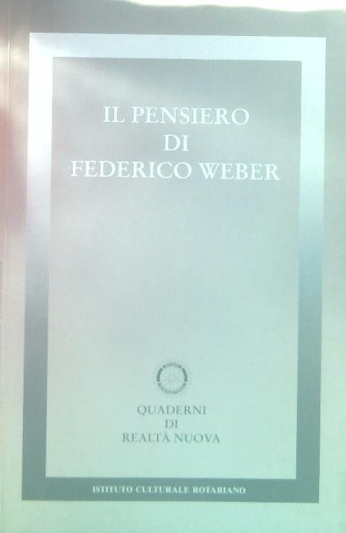 Il pensiero di Federico Weber | Immagine Gallery 3