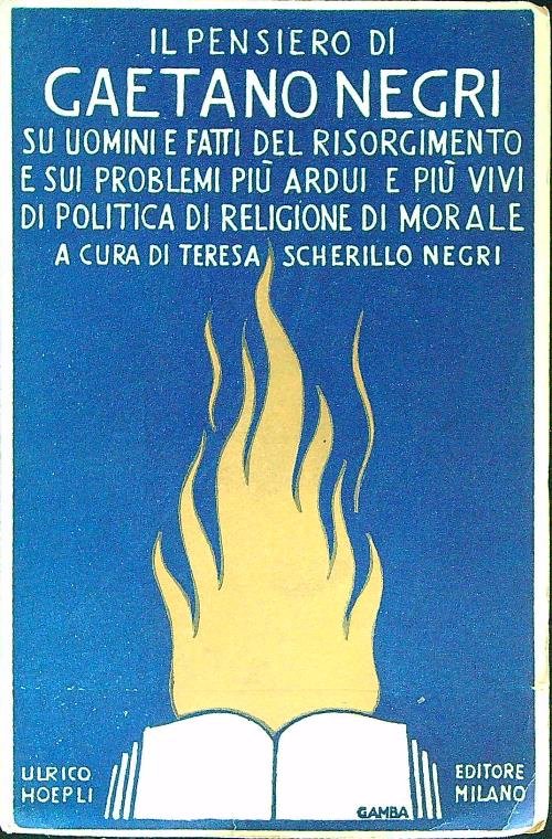 Il Pensiero di Gaetano Negri