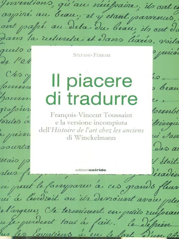 Il piacere di tradurre