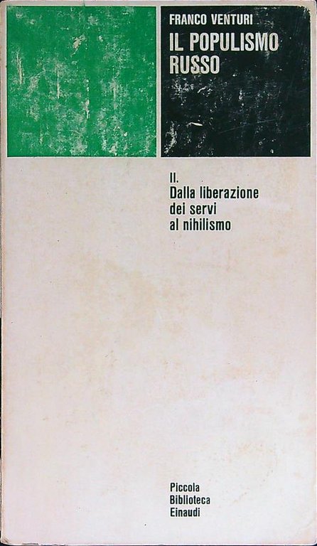 Il populismo russo vol. II