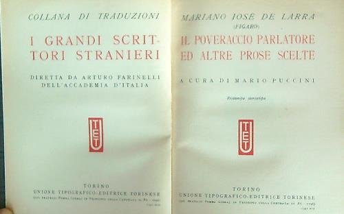 Il poveraccio parlatore ed altre prose scelte | Immagine Gallery 2