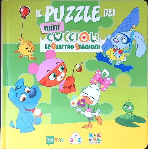 Il puzzle dei Mini Cuccioli. Le quattro stagioni. Libro puzzle. …
