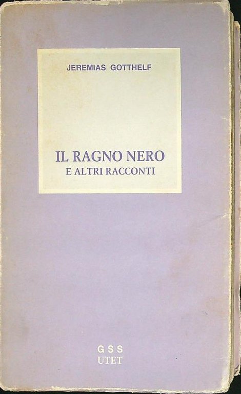 Il ragno nero e altri racconti