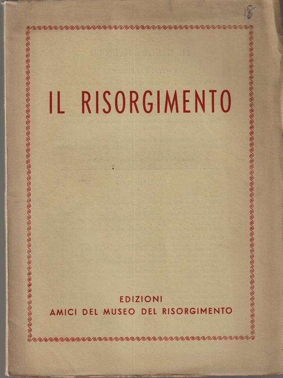 Il risorgimento n.1 marzo 1949