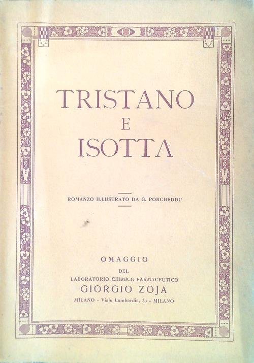 Il romanzo di Tristano e Isotta