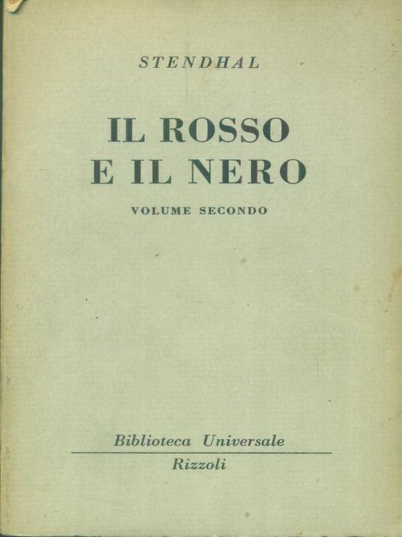 Il rosso e il nero Volume 2