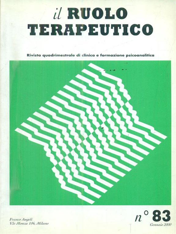 Il ruolo terapeutico 83/gennaio 2000