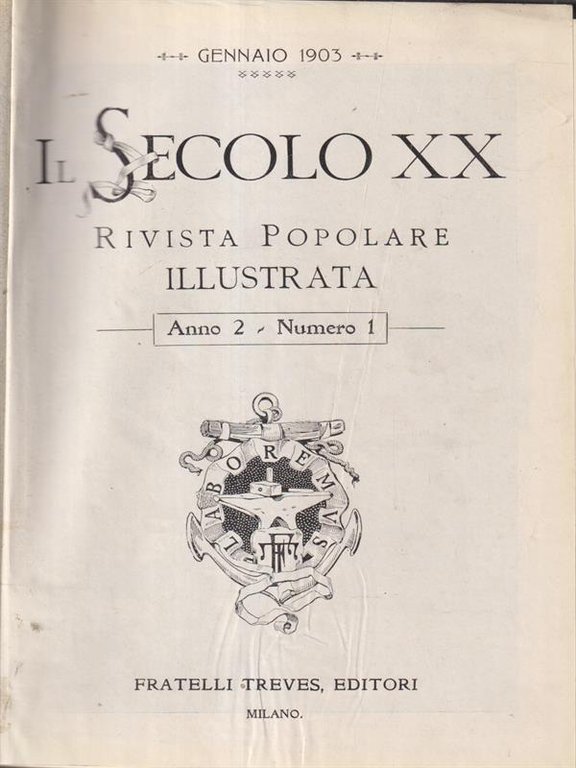 Il secolo XX - anno 1903