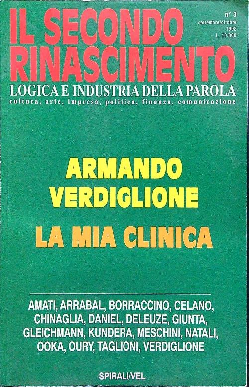 Il secondo rinascimento n.3