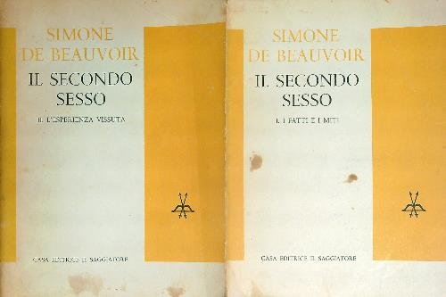 Il secondo sesso. 2 Volumi