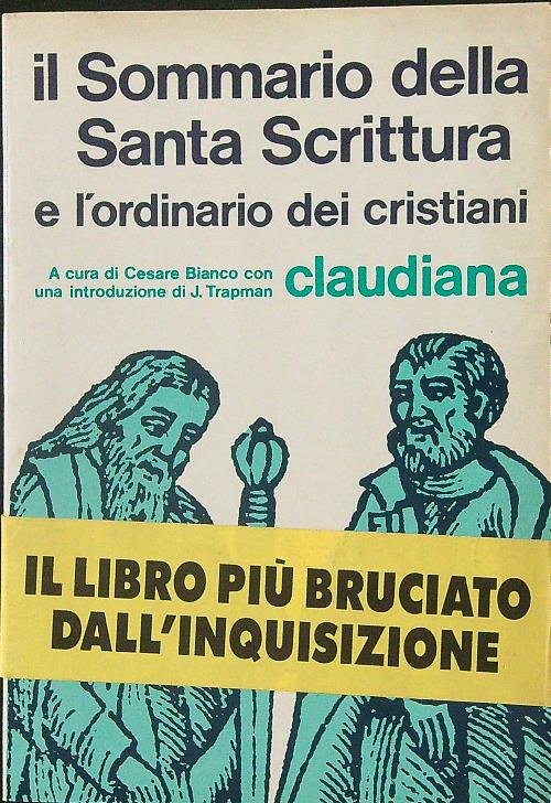 Il sommario della Santa Scrittura e l'ordinario dei Cristiani | Immagine principale